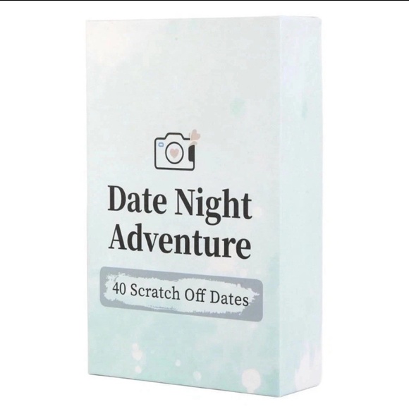 Couples Game Gift Date Night Adventure 40 Scratch Off Dates Boyfriend Girlfriend - Picture 3 of 3